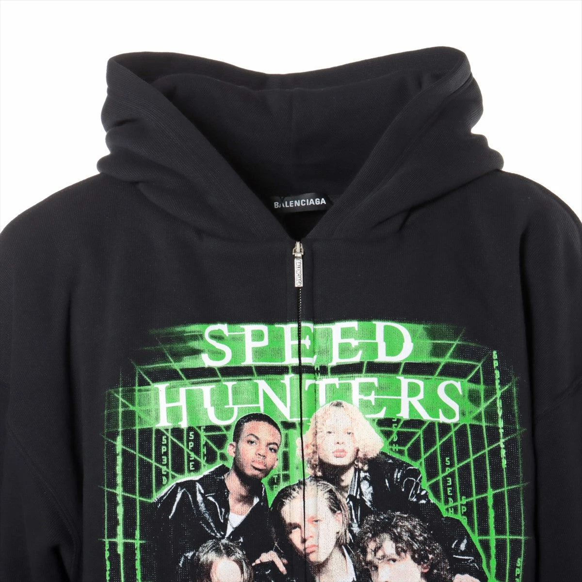 新品同様　BALENCIAGA ロゴ　SPEED HUNTERS パーカー 新品 タグ付 人気 BALENCIAGA バレンシアガ speedhunters