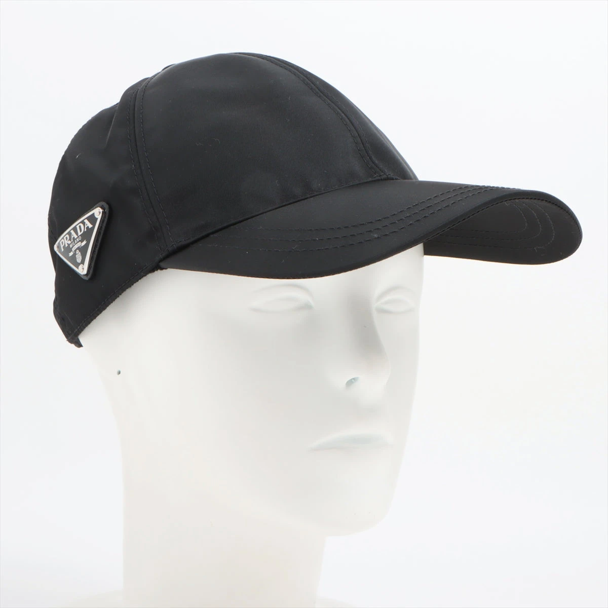 【美品】PRADA ブラック ナイロンキャップ PRADA ブラック ナイロンキャップ
