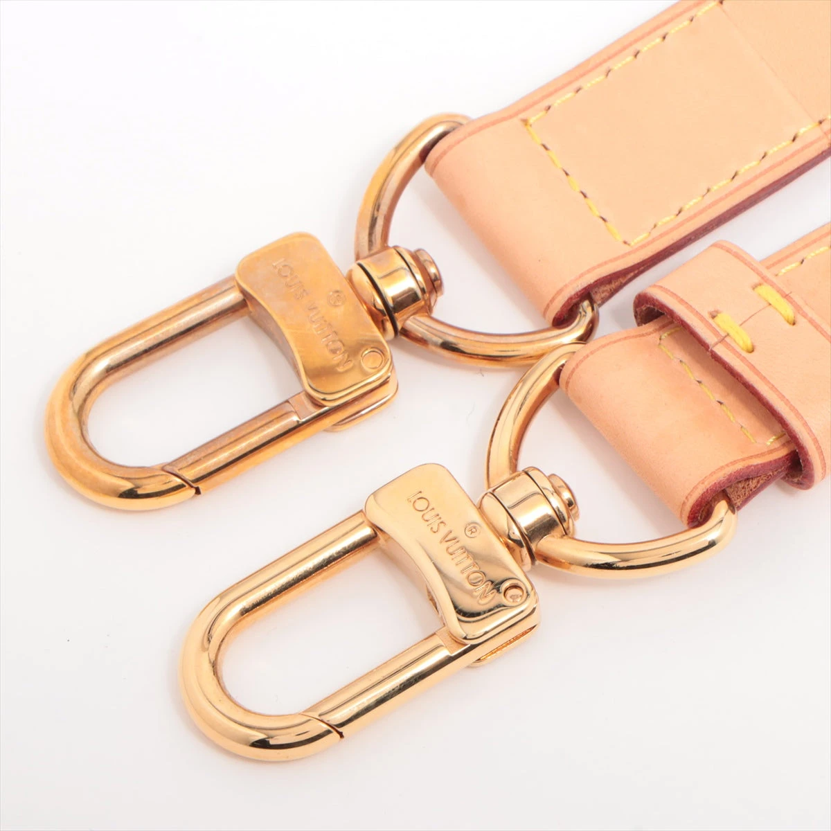 美品】LOUIS VUITTON ルイヴィトン ショルダーストラップ ヌメ革