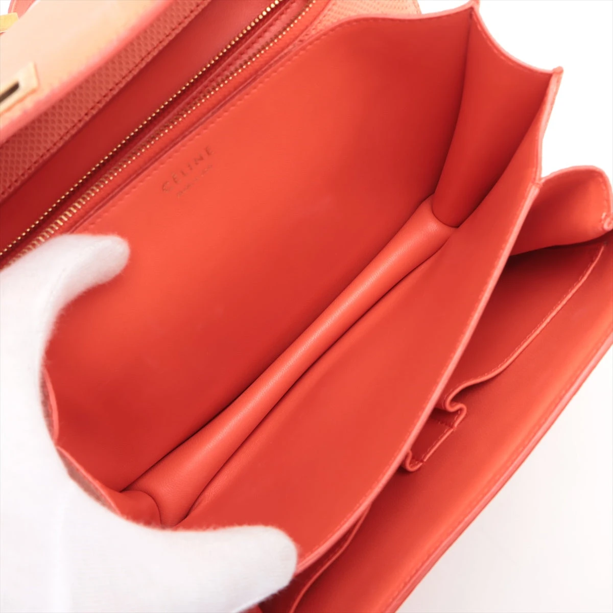 国内発送セリーヌボックスバッグ リザード CELINE】憧れの一品☆クラシックボックスバッグ リザード