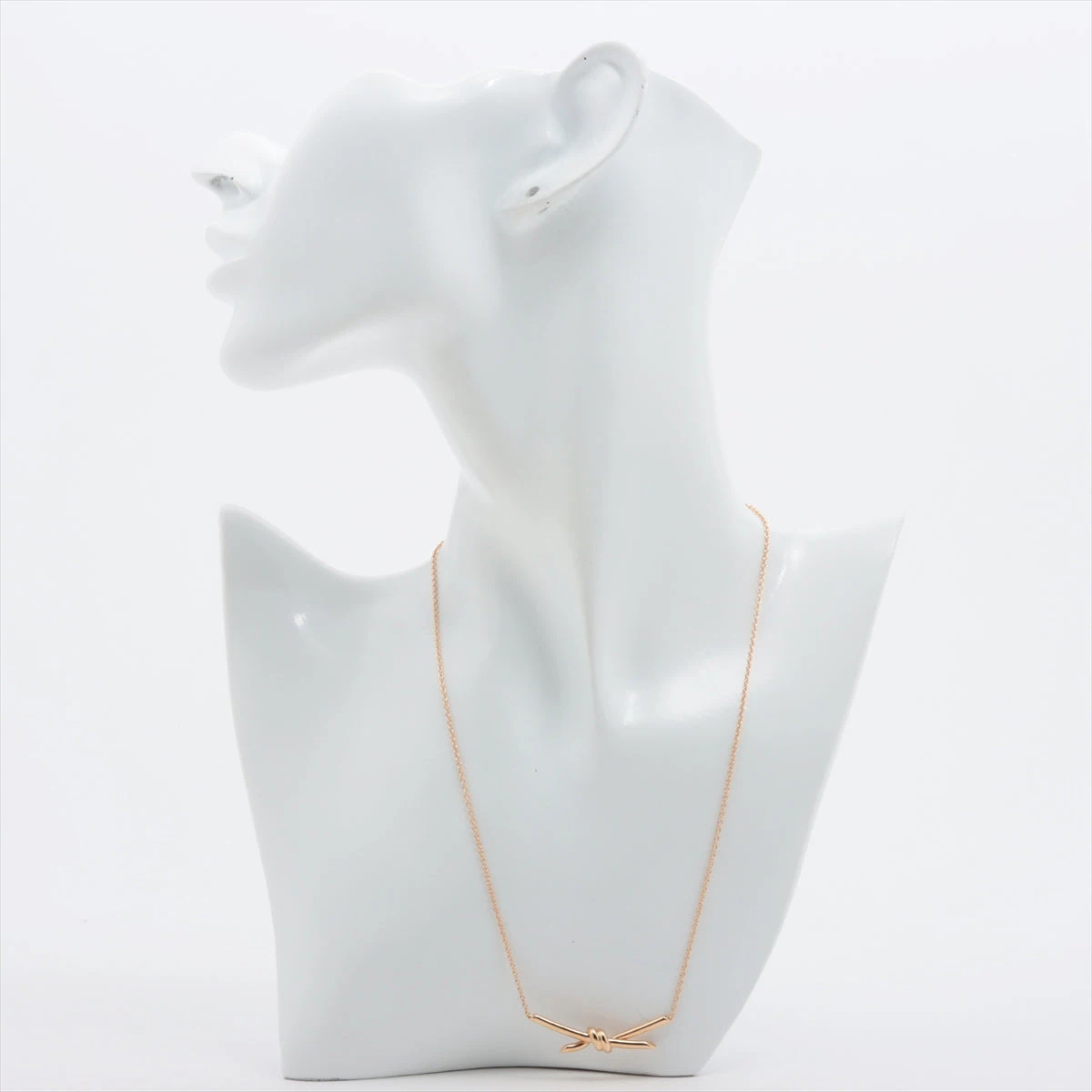 ティファニー ノット ネックレス 750(PG) 8.0g A2478781｜中古ブランド