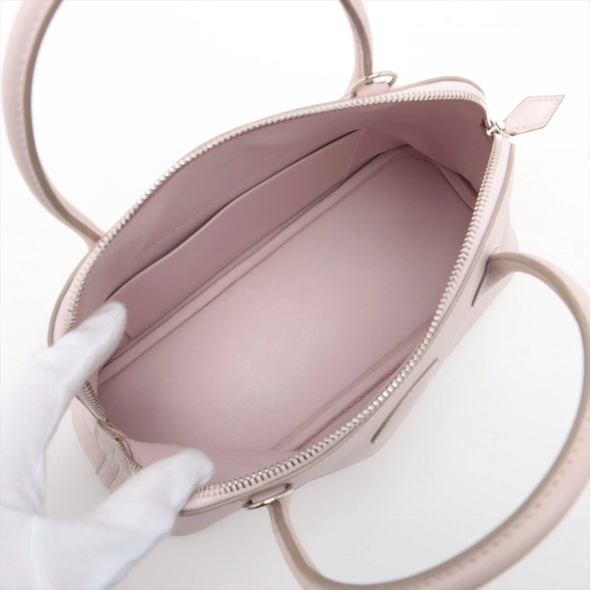 エルメス ボリード27 スイフト ローズドラジェ シルバー金具 □L:2008