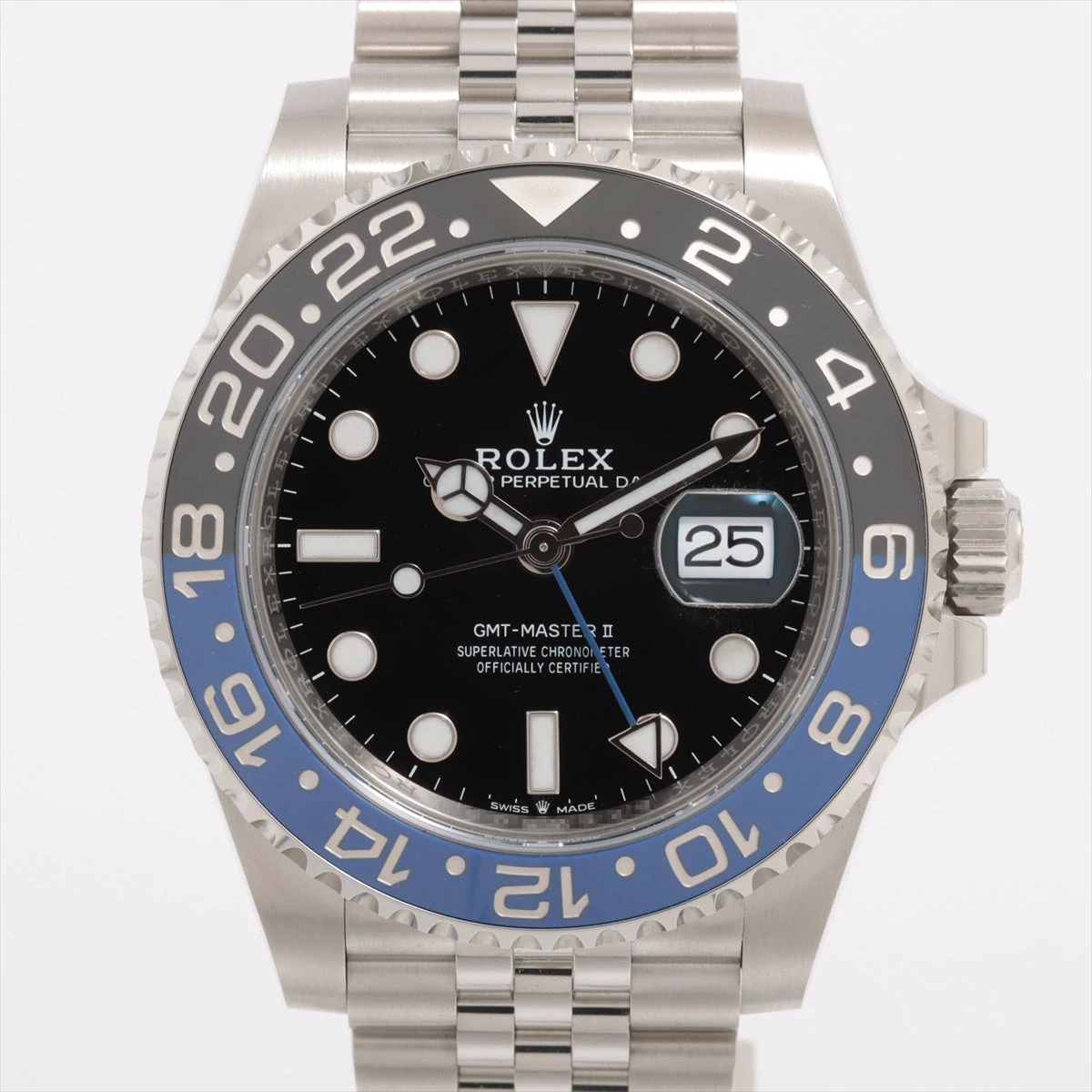 ロレックス GMTマスター Ⅱ 126710BLNR SS AT 黒文字盤 ジュビリーブレスレット あまりごま1