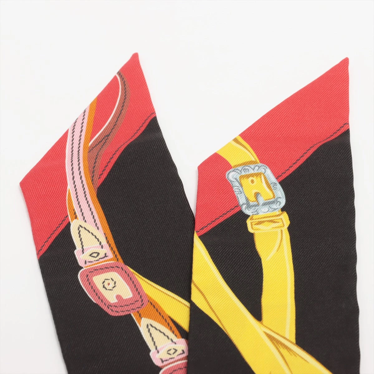 エルメス ツイリー BRIDES de GALA 式典用馬勒 スカーフリング シルク