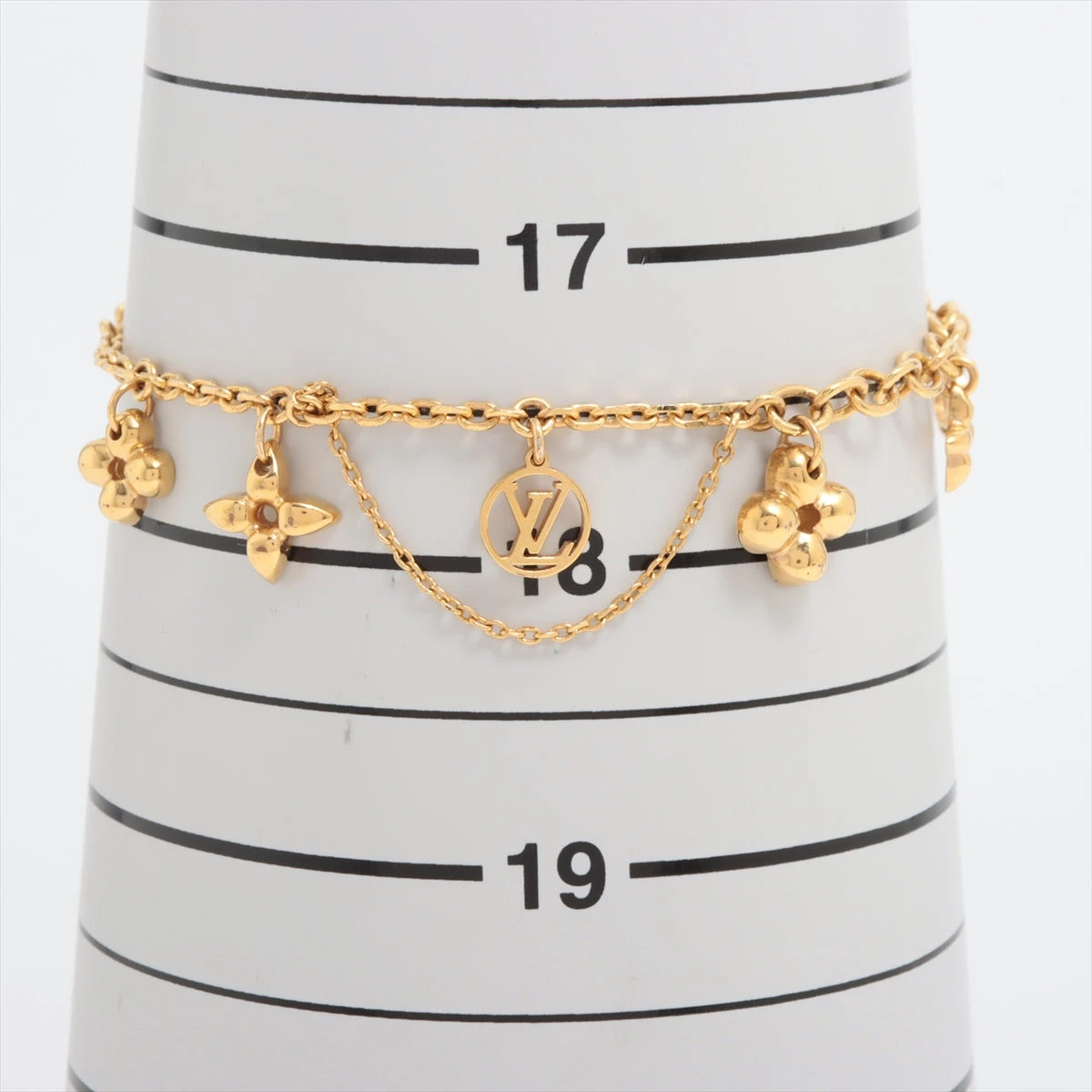 良品　ルイヴィトン ブレスレット アクセサリー ブルーミング 金　M64858 LOUIS VUITTON 並行輸入 ルイヴィトン ブレスレット Louis
