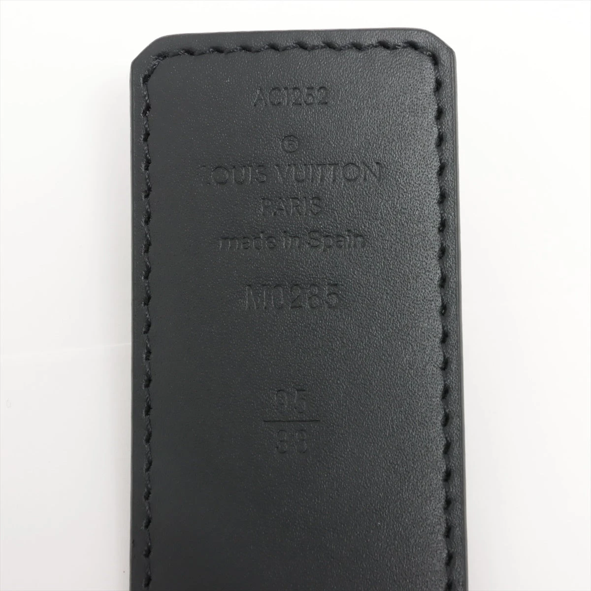 ヴィトン M0285 サンチュール LV イニシャル AC1252 ベルト 95