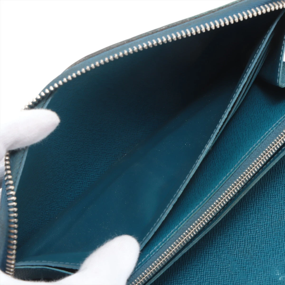 ヴィトン エピ ジッピーオーガナイザー M60619 ブルーセレスト