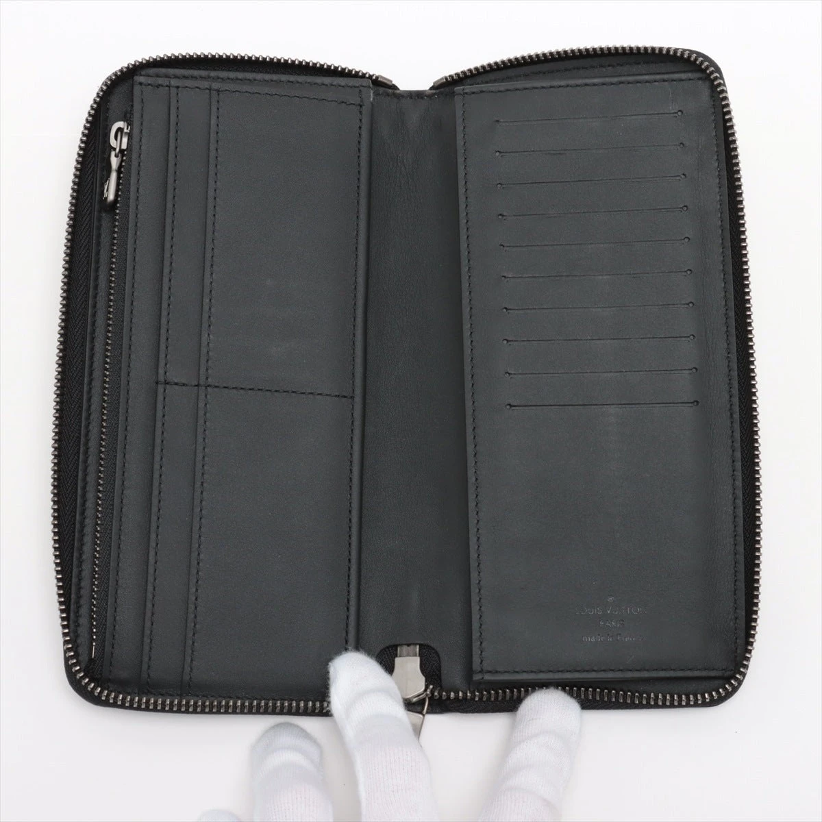 ヴィトン ダミエ・アンフィニ ジッピーウォレットヴェルティカル  