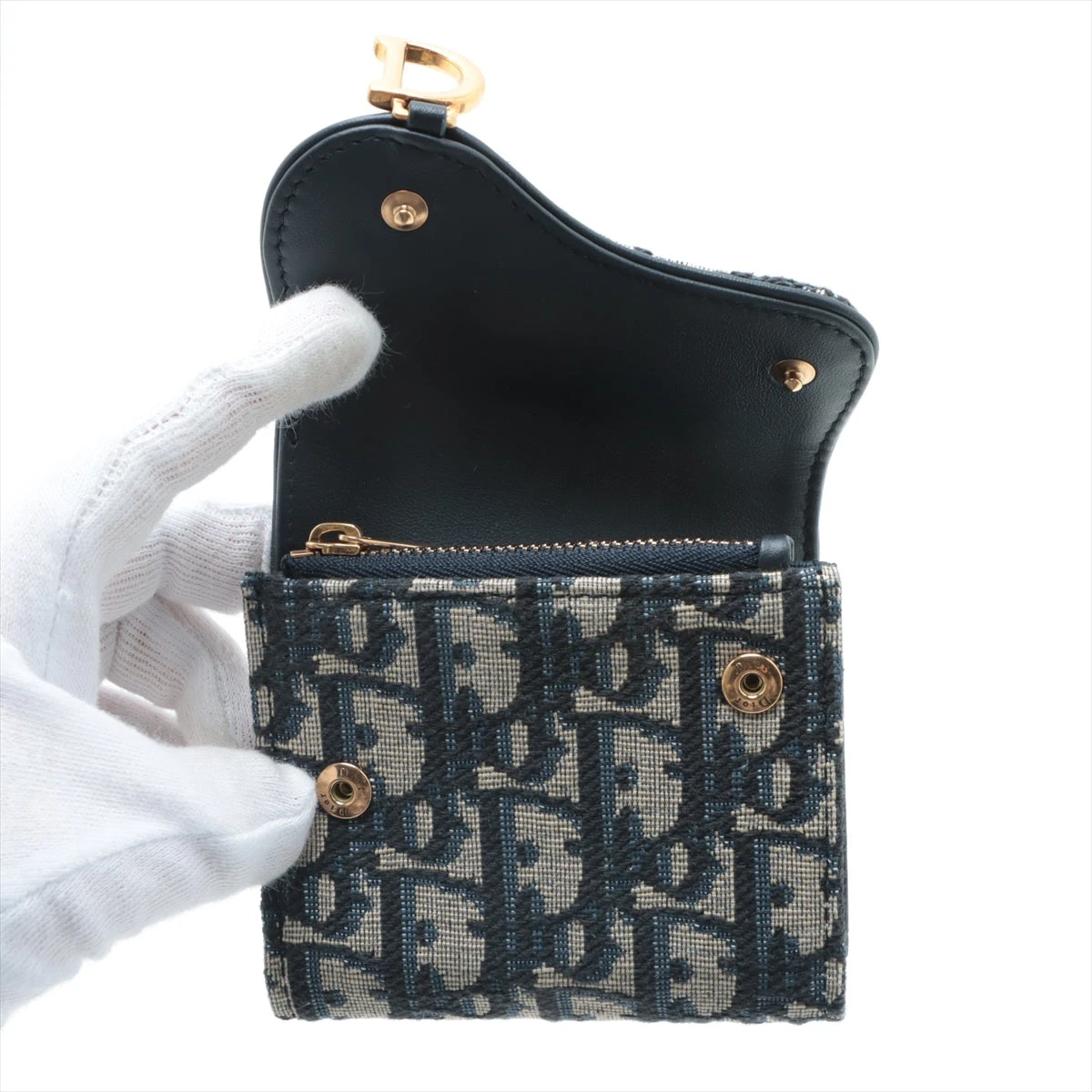 【美品】Dior オブリーク サドル キャンバス コンパクトウォレット 折り財布 楽天市場】クリスチャンディオール 財布 オブリーク サドル