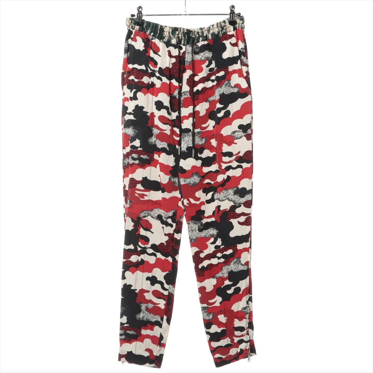 ヴィトン 18SS シルク パンツ 34 レディース マルチカラー