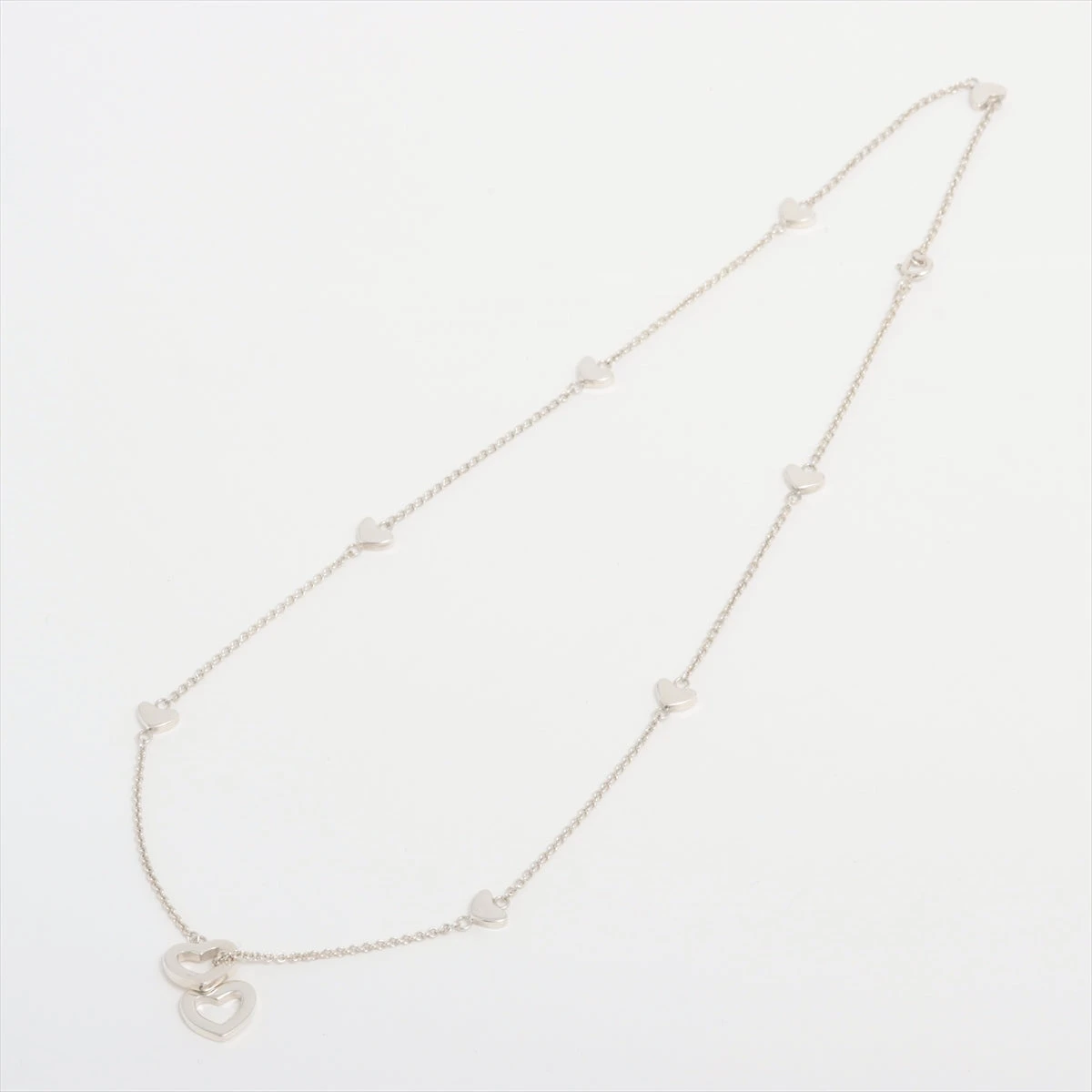 ◇ティファニー◇オープンハート/ラリアット/ネックレス/シルバー/ブランド TIFFANY&Co.】ティファニー オープンハート ラリアット