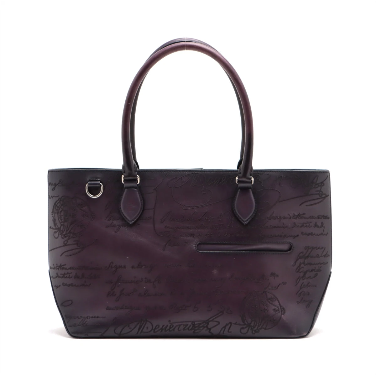 Berluti トートバッグ ブラック パープル ベルルッティ トートバッグ ALLU online store｜パープル(紫)｜中古