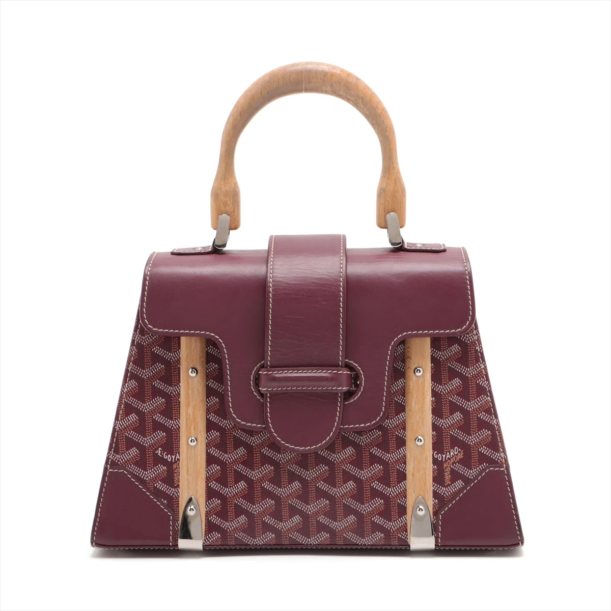 ゴヤール  サイゴンPM PVC/レザー 2WAYショルダーバッグ レディース PM GOYARD（ゴヤール） サイズ:PM サイゴンPM PVC レザー 2WAYショルダー
