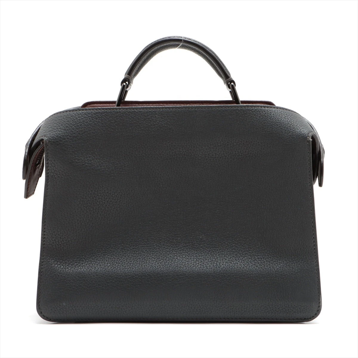 フェンディ ピーカブー アイシーユー スモール レザー ハンドバッグ