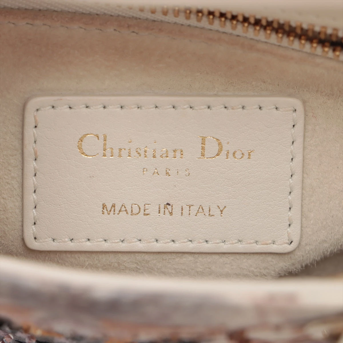 クリスチャンディオール　ウールパンツ　後ろ刺繍入り　赤　M Christian Dior（クリスチャンディオール）ワンピース 赤 サイズ