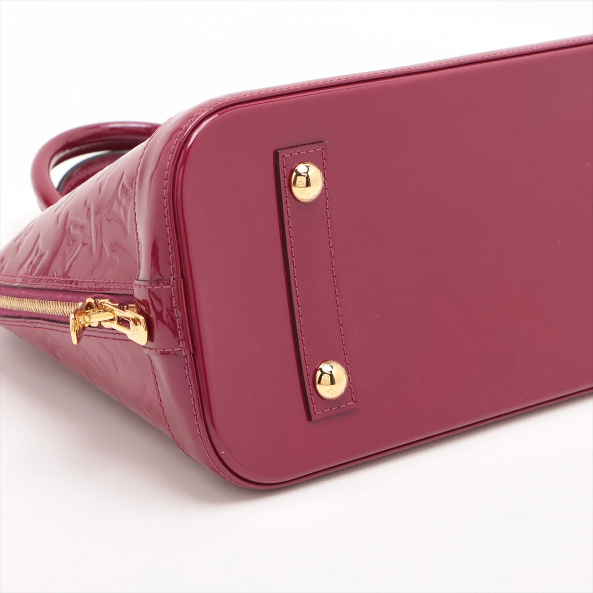 こうルイヴィトン モノグラムヴェルニ アルマPM M91770 レザー 赤 LOUIS VUITTON】ルイヴィトン『モノグラム ヴェルニ アルマPM』M91770