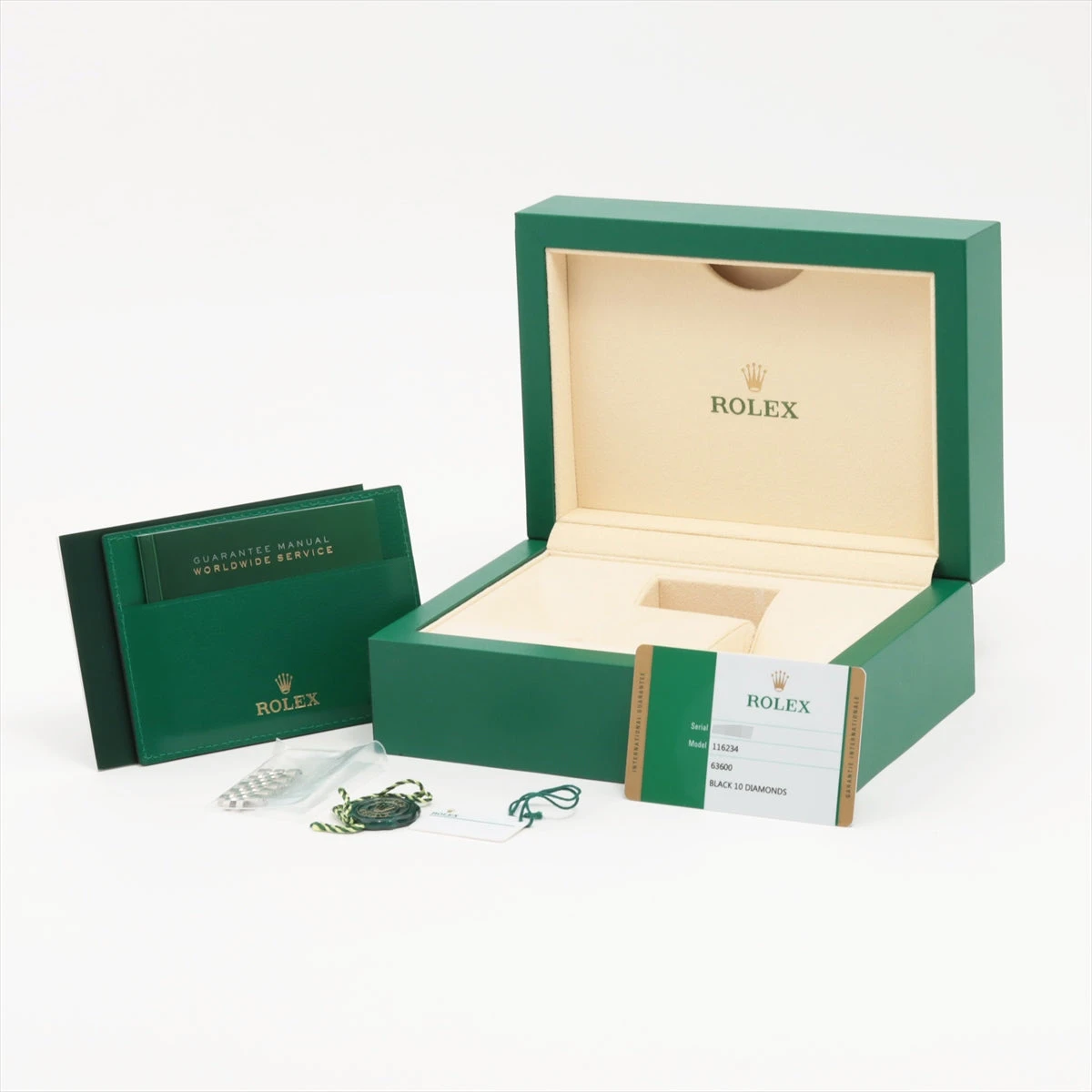 【ね2】ロレックスデイトジャスト箱セット 79174/2sapphires ロレックス(ROLEX) デイトジャスト 中古品