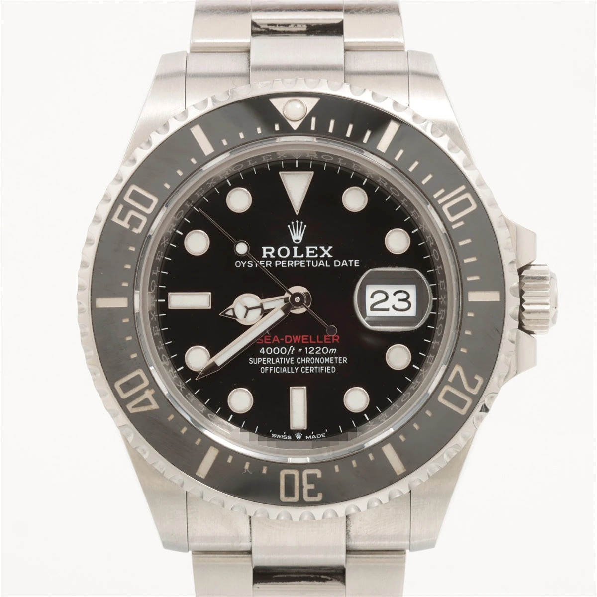 ロレックス シードゥエラー 126600 SS AT 黒文字盤