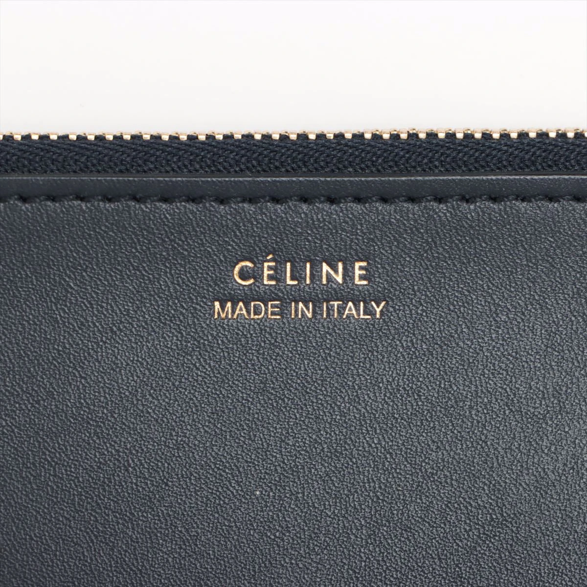 極美品✨セリーヌ ツイステッドカバ カーフスキン ショルダーバッグ 黒×濃紺 極美品✨セリーヌ ツイステッドカバ カーフスキン ショルダー
