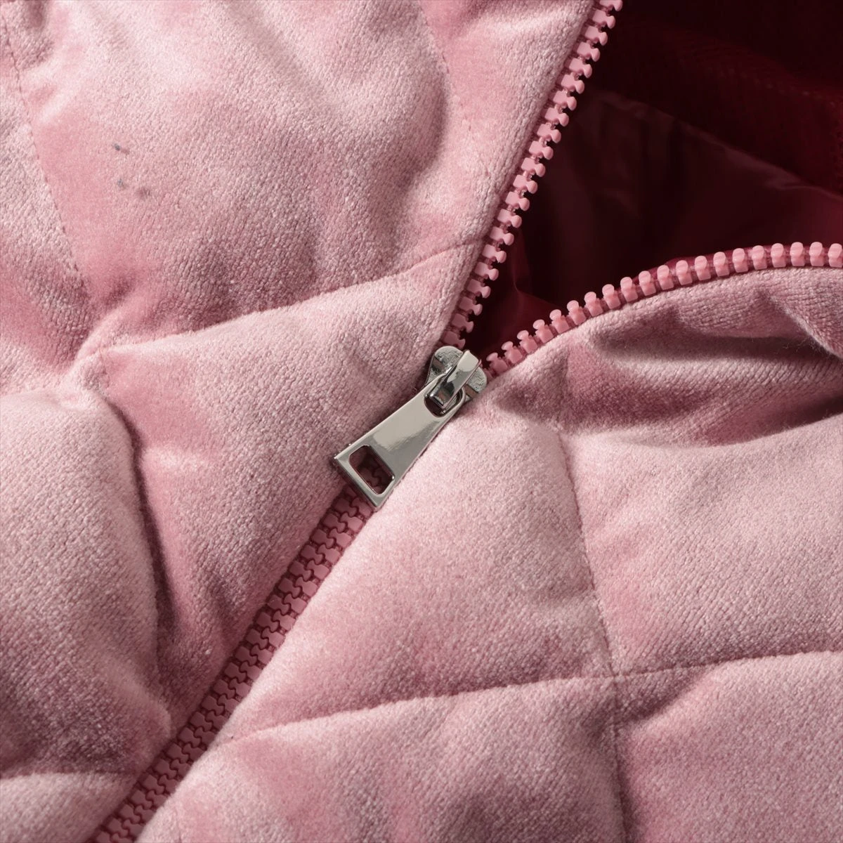 モンクレール 21年 ポリエステル×レーヨン ダウンベスト S