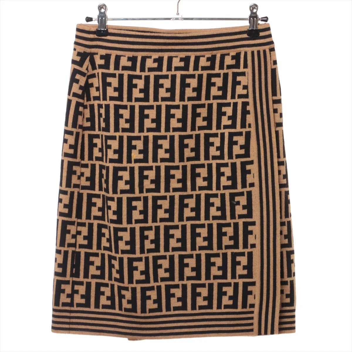 FENDI ズッカ　スカート FENDI(フェンディ) ズッカ柄スカート ブラウン サイズ 42