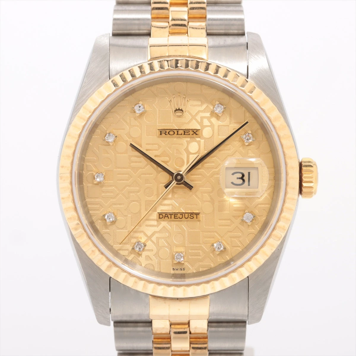 ロレックス★３コマ★16233G★ROLEX ロレックス デイトジャスト Ref.16233G コンビ SS/YG
