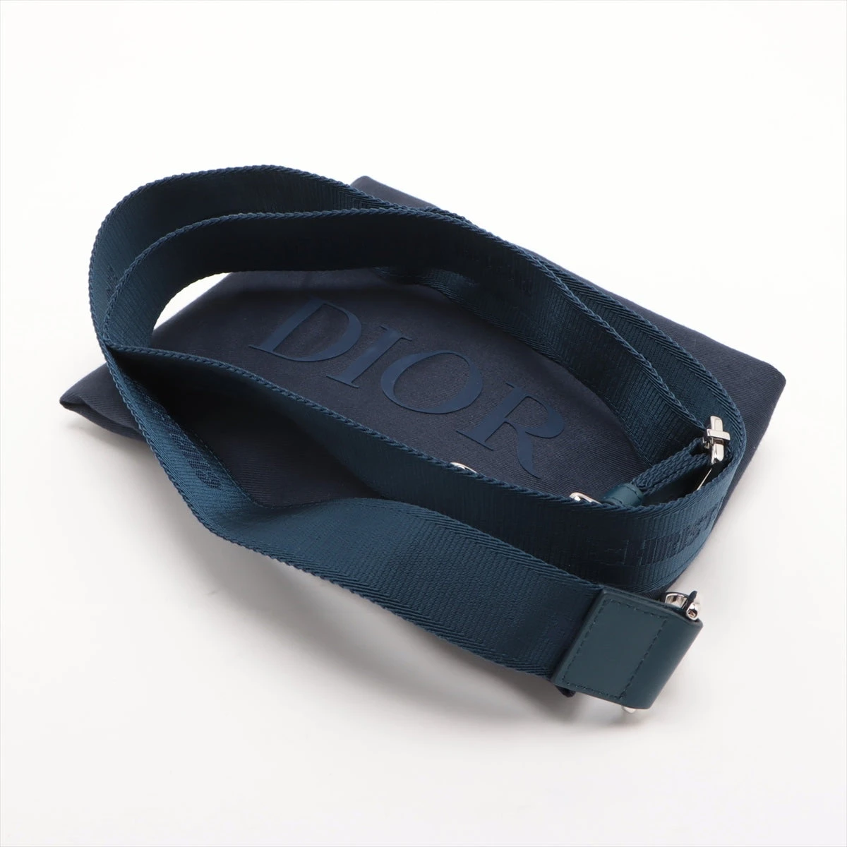 Dior ダークブルー ショルダーバッグ Christian Dior ショルダーバッグ ダークブルー - メルカリ