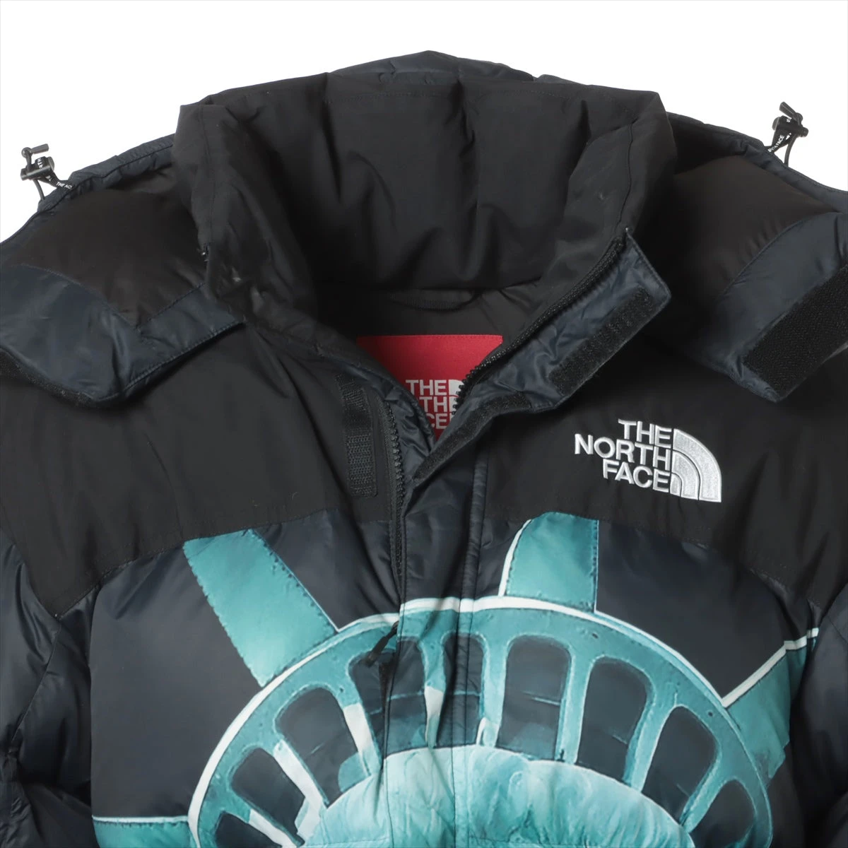 シュプリーム×ノースフェイス 19AW ナイロン ダウンジャケット M