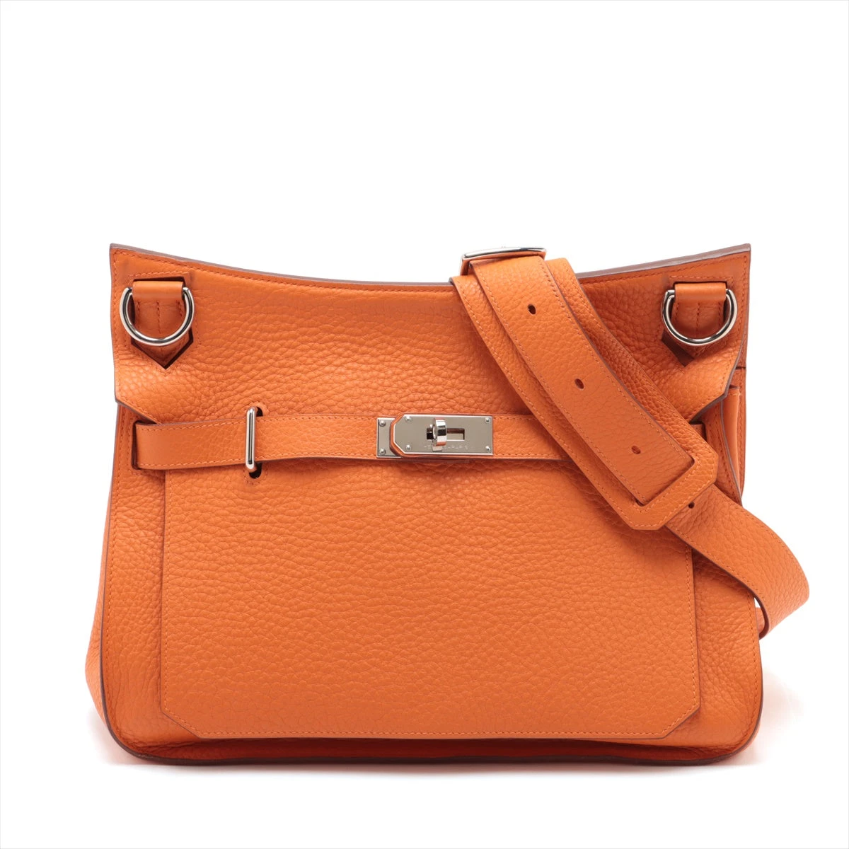 エルメス ジプシエール34 トリヨンクレマンス オレンジ シルバー金具 □L:2008年