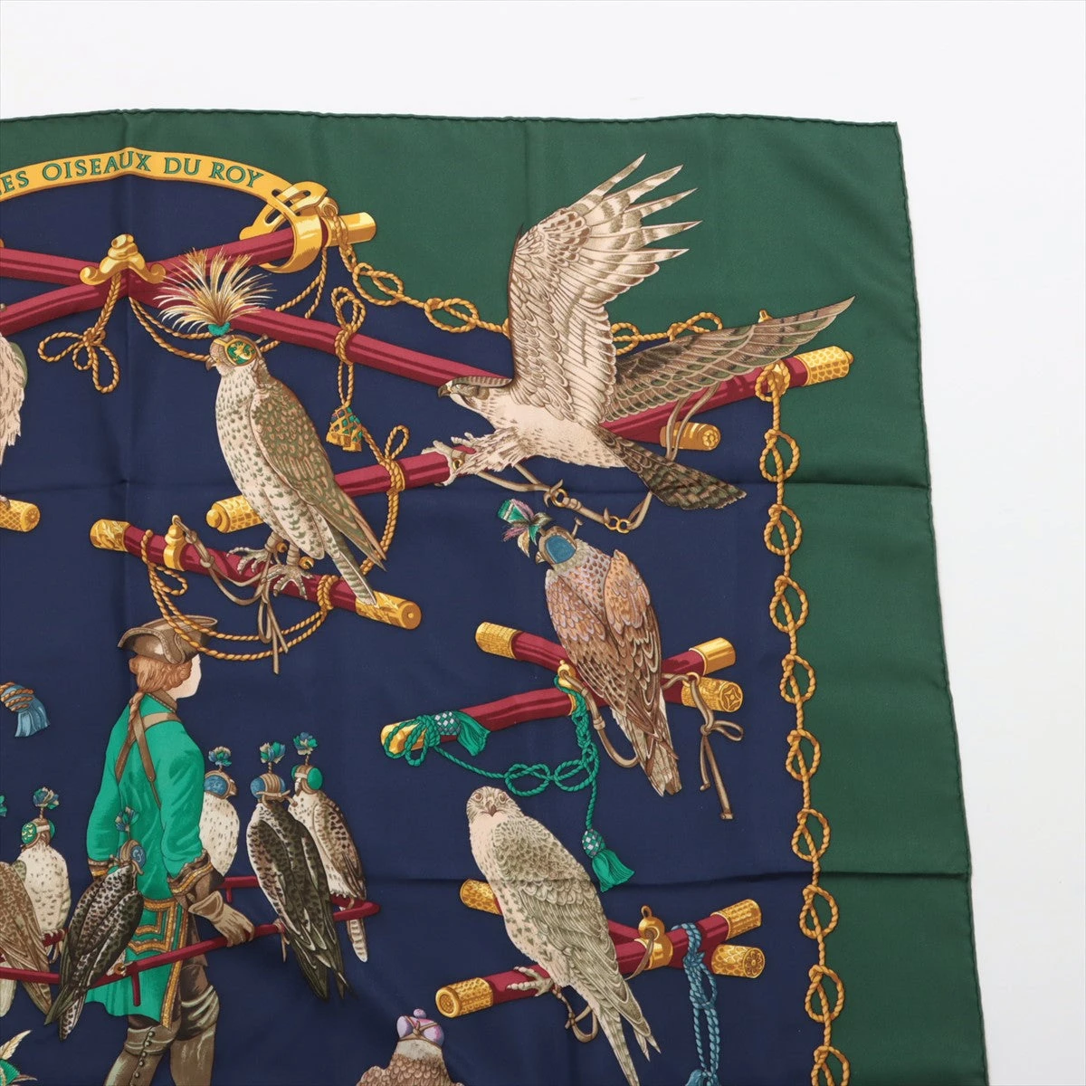HERMES 鳥と植物のシルクスカーフ 楽天市場】【未使用】 エルメス HERMES カレ90 シルク スカーフ