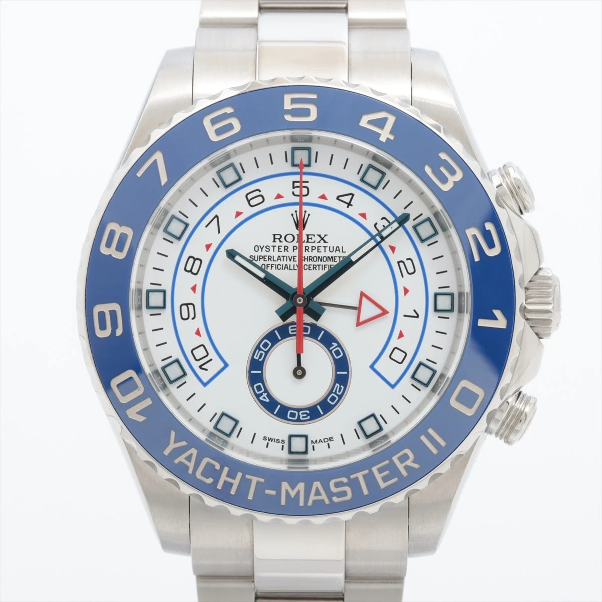 ロレックス ヨットマスターⅡ 116680 SS AT 白文字盤