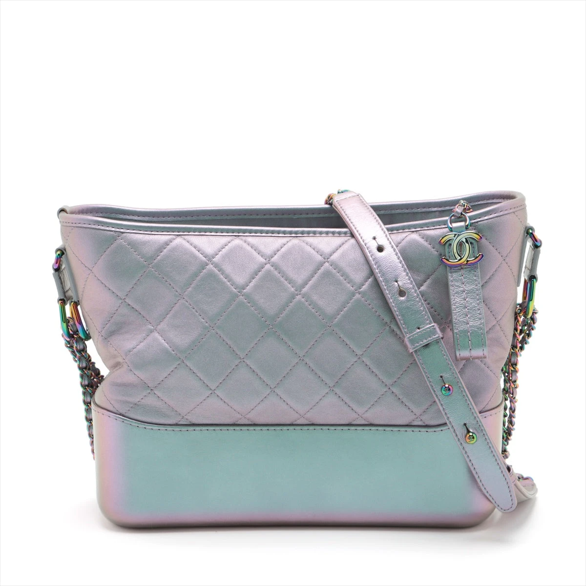 シャネル ガブリエル ドゥ シャネル レザー チェーンショルダーバッグ