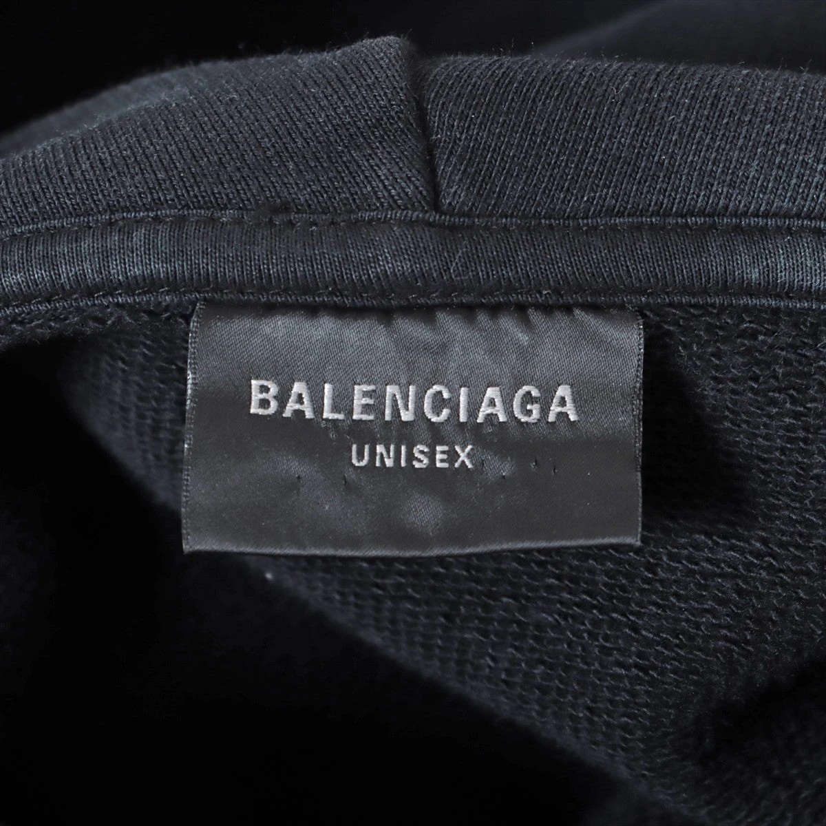 バレンシアガ 22AW コットン×ポリエステル パーカー S ユニ