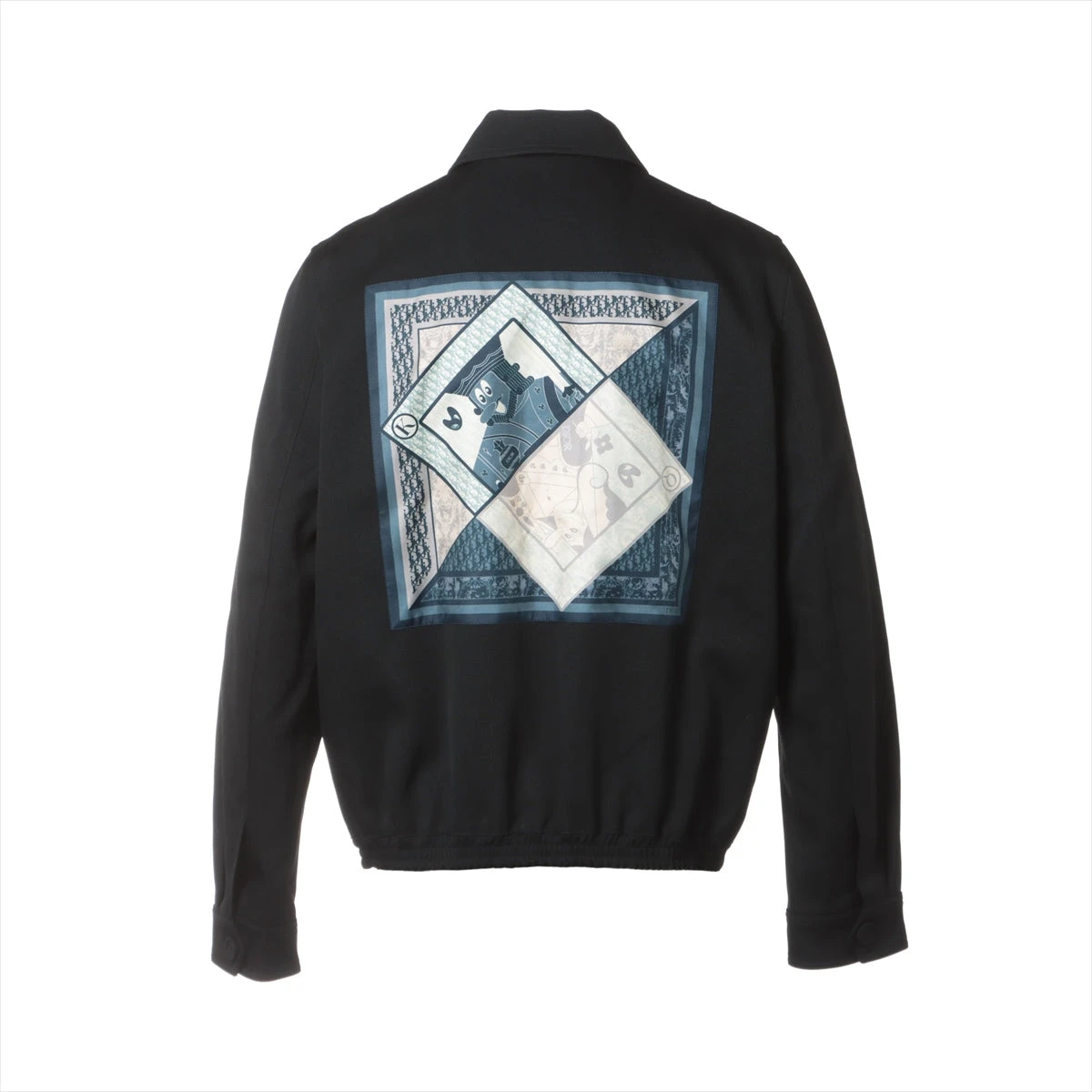 ディオール×ケニーシャーフ 21AW ウール×ポリエステル ジャケット 48 