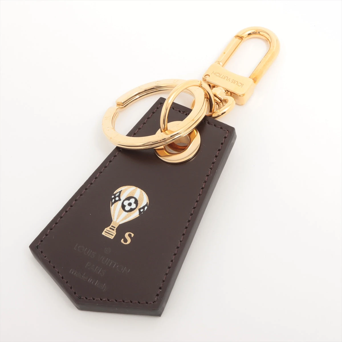 LOUIS VUITTON レザーキーホルダー アンシャッペ 楽天市場】LOUIS VUITTON ルイ ヴィトン キーホルダー