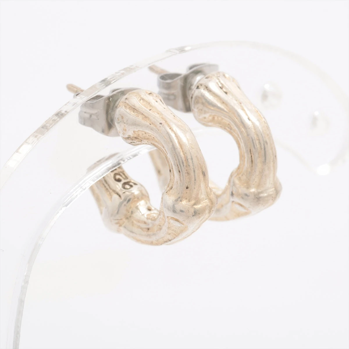 Tiffany バンブーピアス（両耳用） ティファニー バンブー ピアス(両耳用) 925 5.9g シルバー A1871730