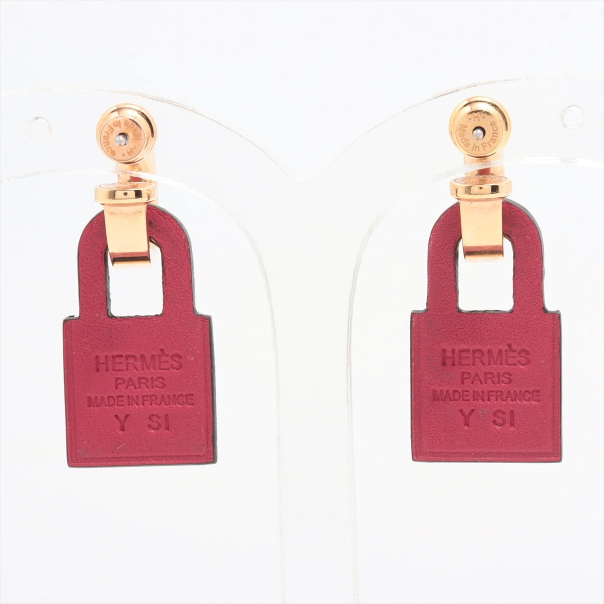 HERMES ピアス(両耳用) ピンクゴールド HERMES ピアス(両耳用) ピンクゴールド