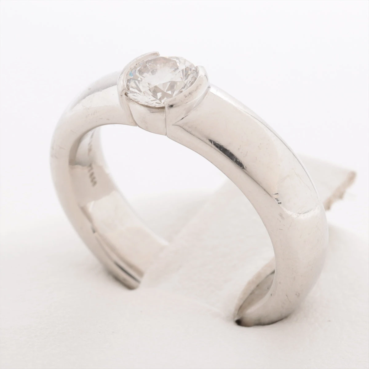 ティファニー ドッツ ダイヤ リング Pt950 12.9g 0.51 A2559527｜中古  