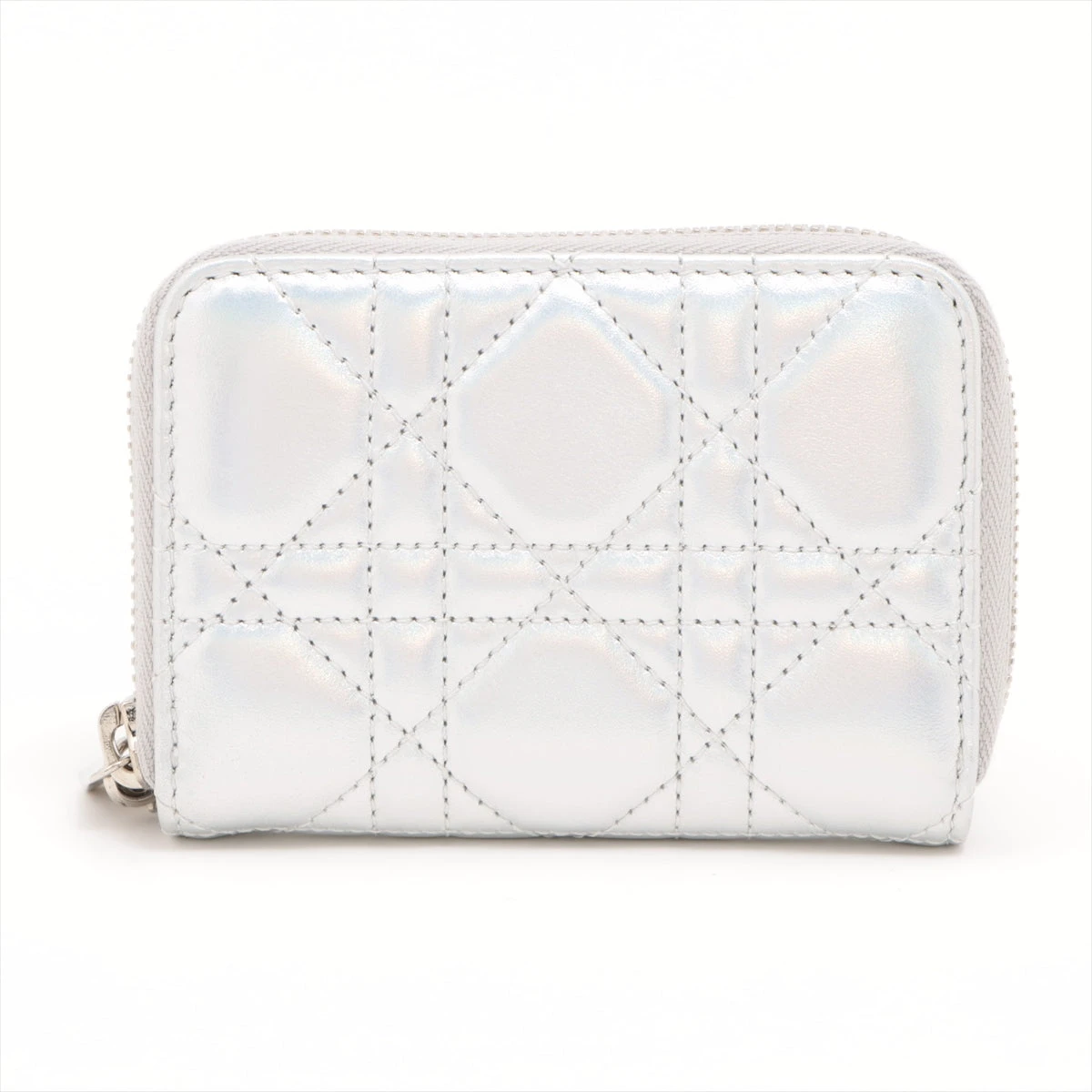 ✨希少カラー✨DIOR コインケース　カナージュ　キルティング　チャーム　レザー ✨希少カラー✨DIOR コインケースカナージュキルティング