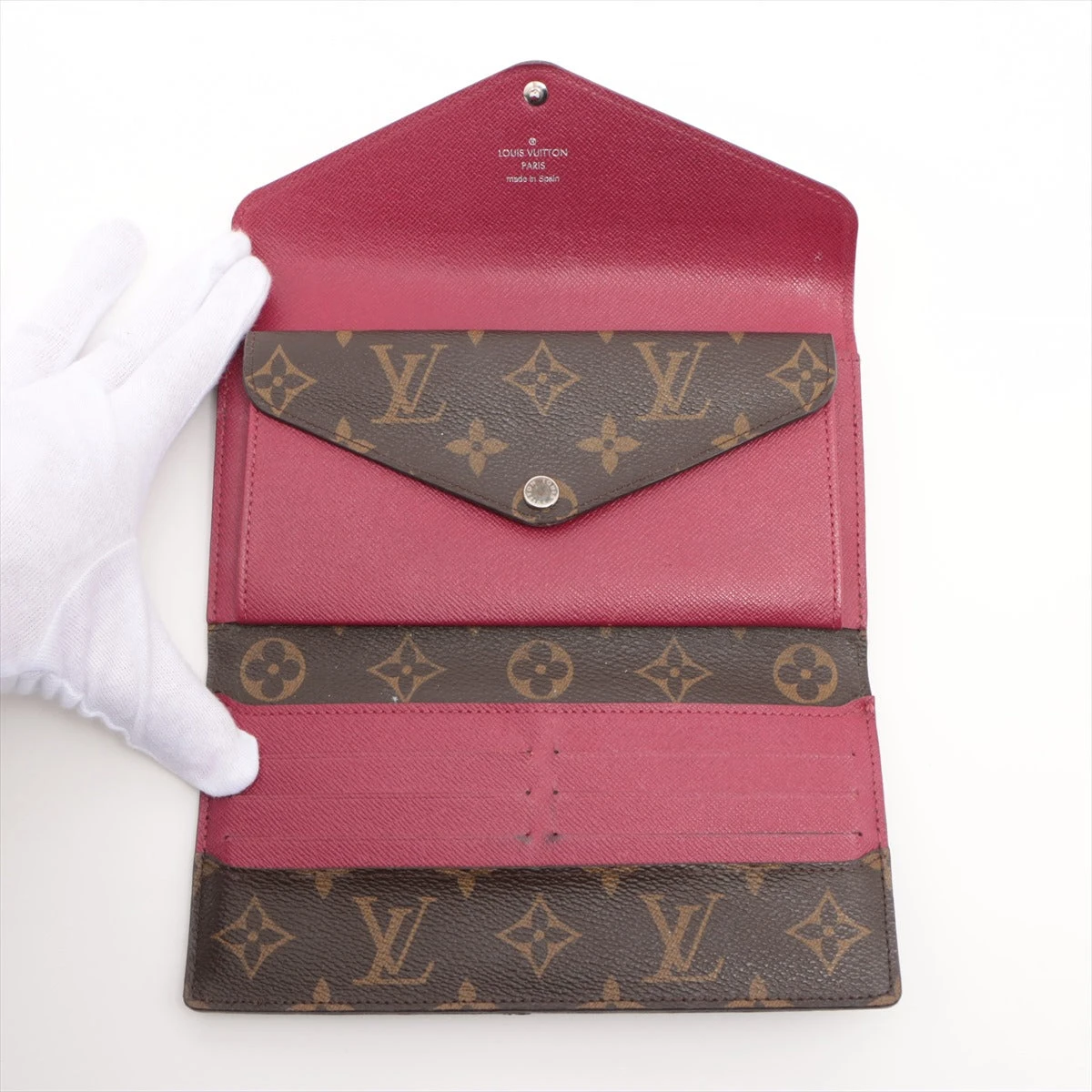 ヴィトン モノグラム×エピ ポルトフォイユマリールーロン M60498