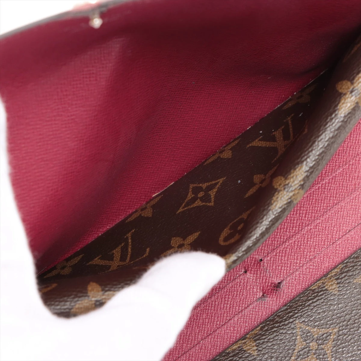 ヴィトン モノグラム×エピ ポルトフォイユマリールーロン M60498