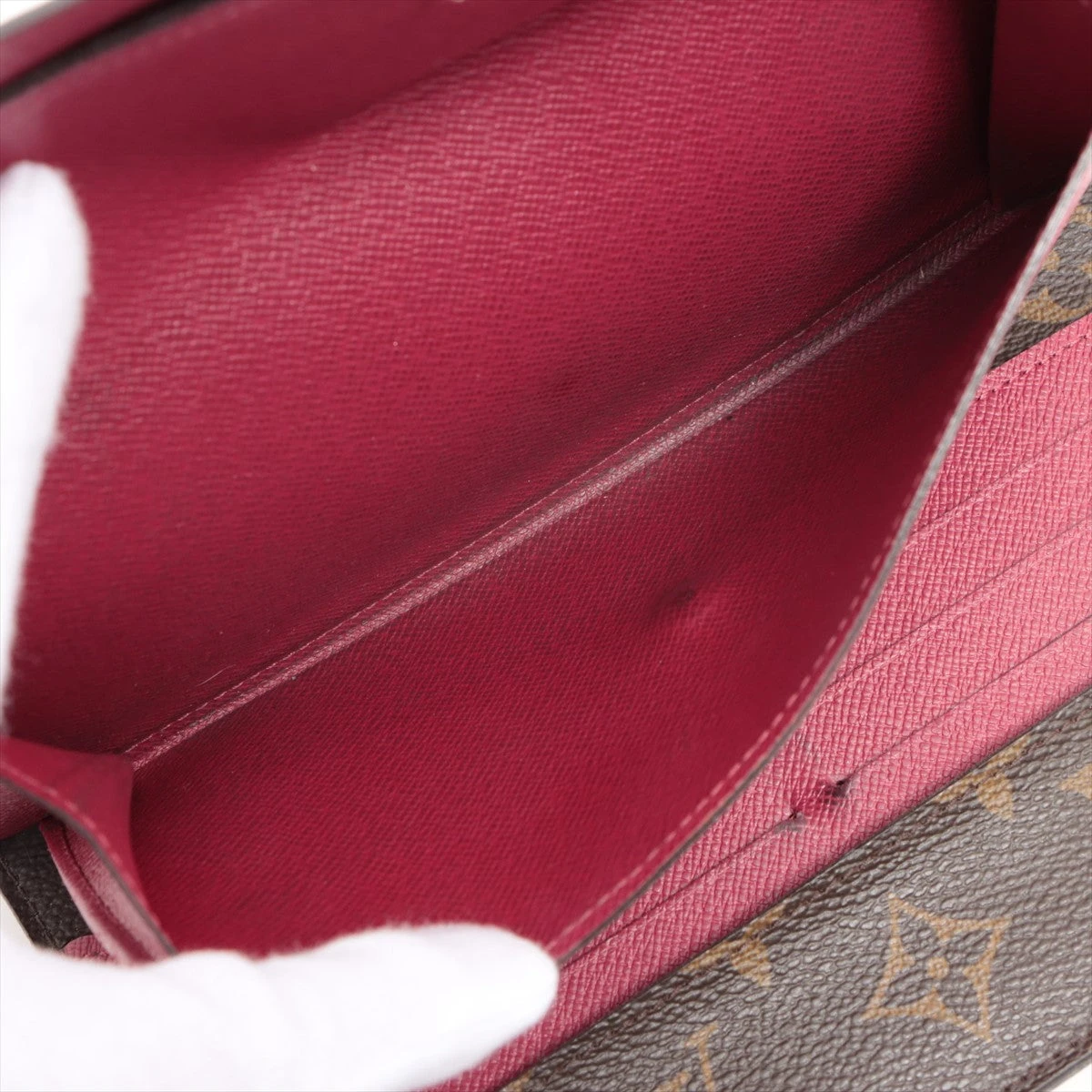 ヴィトン モノグラム×エピ ポルトフォイユマリールーロン M60498