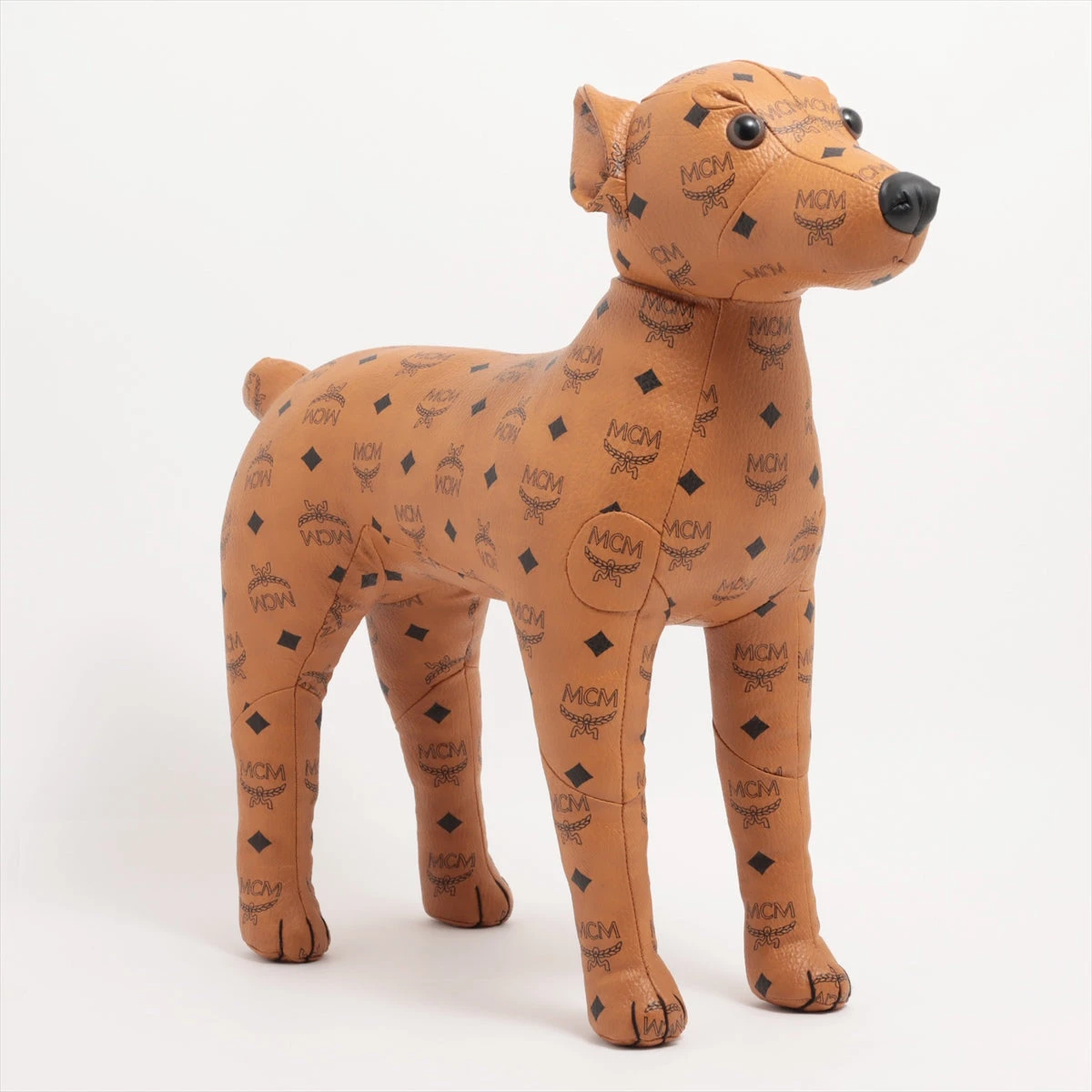 MCM ぬいぐるみ PVC ブラウン ドッグ A2491522｜中古ブランド品