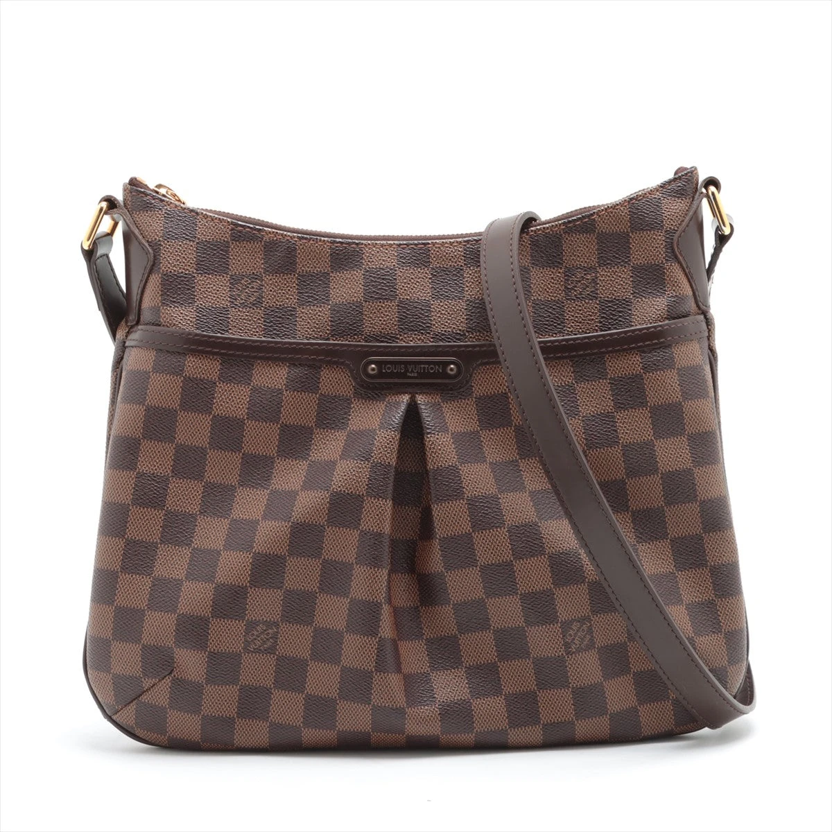 ヴィトン ダミエ ブルームズベリPM N42251 レザー部分べたつき