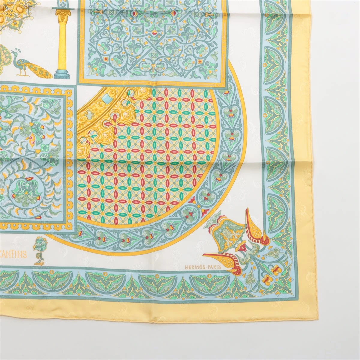 エルメス カレ 45 ビザンチンの空 CIELS BYZANTINS 美品 ginzaparis2_219-21416