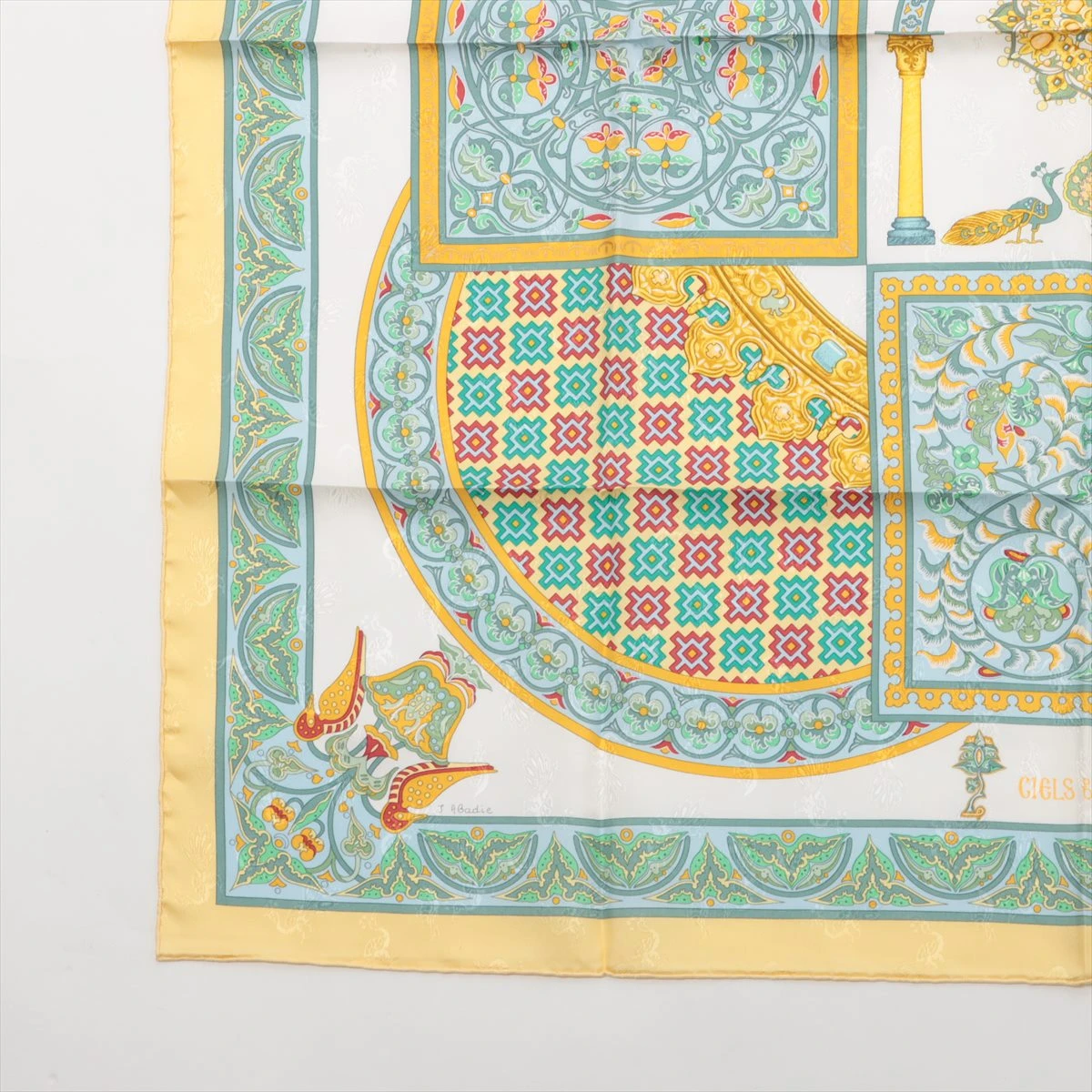 エルメス カレ90 CIELS BYZANTINS ビザンチンの空 スカーフ
