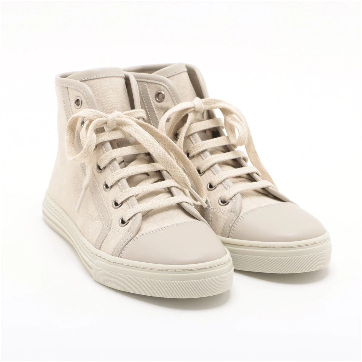 専用。新品 GUCCI GGキャンバス ハイカットスニーカー 5+ 24.5㎝ グッチ GGキャンバス キャンバス ハイカットスニーカー 34