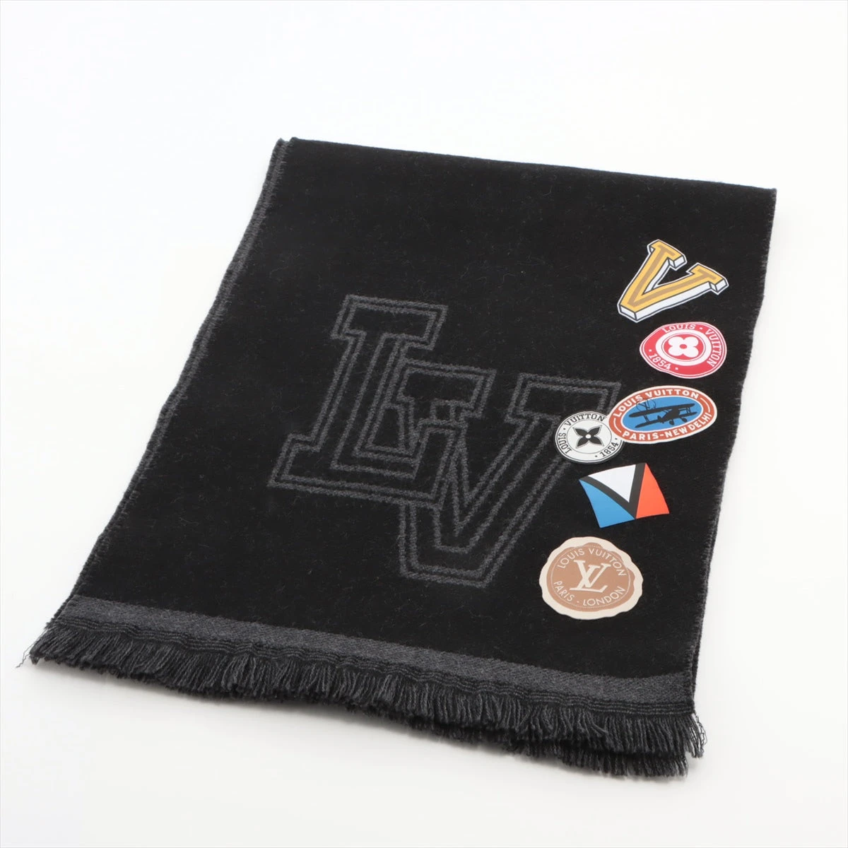 ヴィトン M70621 エシャルプ カレッジ LVリーグ GT0197 マフラー  