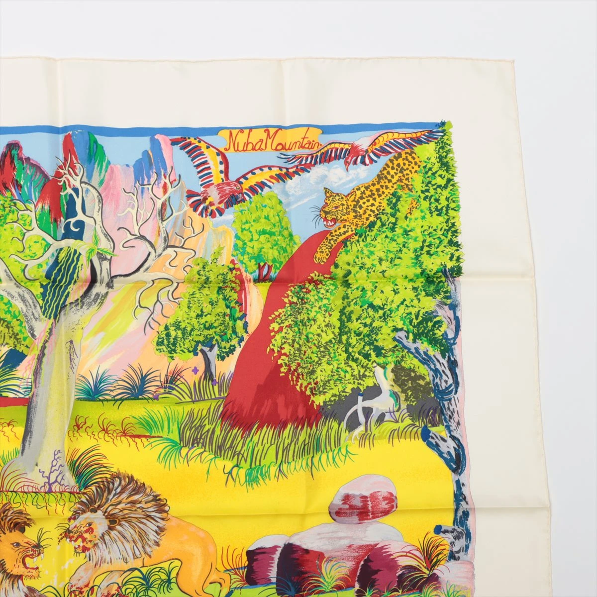 エルメス カレ90 Nuba Mountain ヌバ マウンテン スカーフ