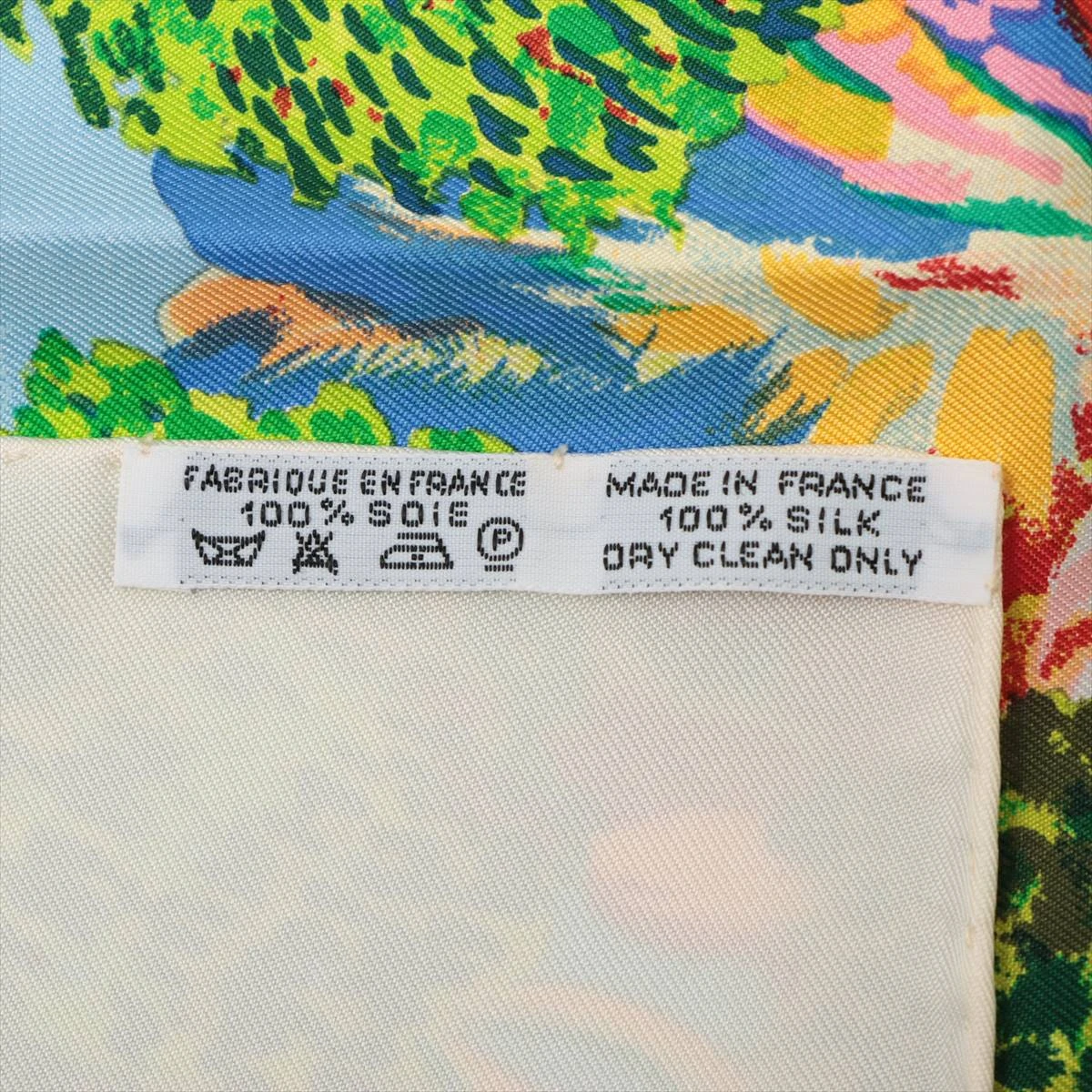 エルメス カレ90 Nuba Mountain ヌバ マウンテン スカーフ シルク